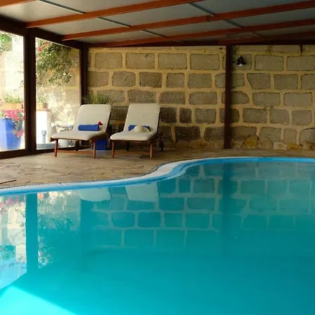 Casa En De Uva Con Piscina Privada, Cubierta Y Climatizada 펜션 *