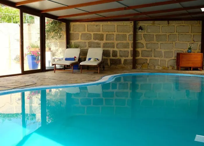 Casa En De Uva Con Piscina Privada, Cubierta Y Climatizada Feriehus *