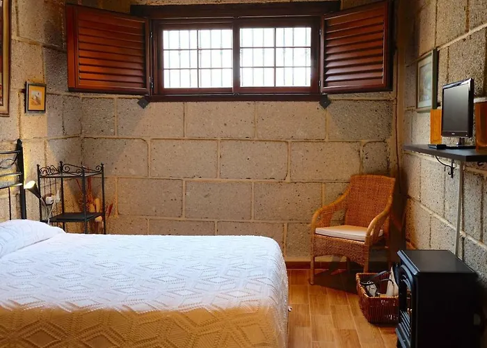 度假居 Casa En De Uva Con Piscina Privada, Cubierta Y Climatizada La Degollada